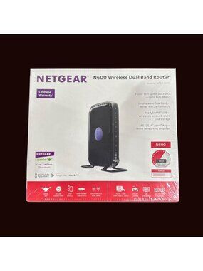 Netgear N600 WNDR3400 Dual Band Wireless Router – New Sealed